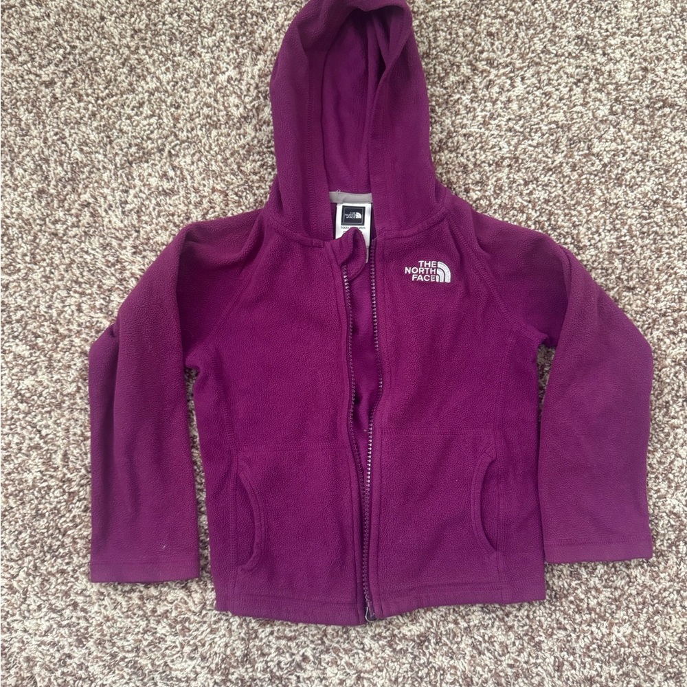 The North Face Kids' Deep Purple Fleece Hoodie